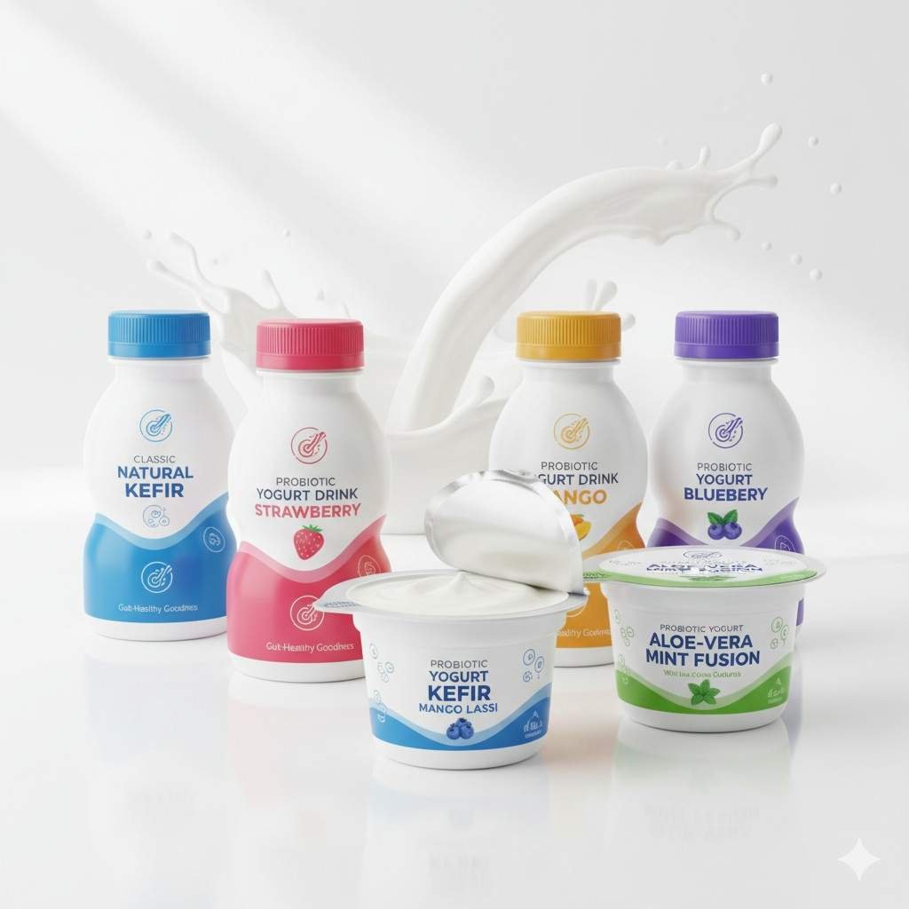 Probiotic Yogurt & Fermented Dairy Drinks