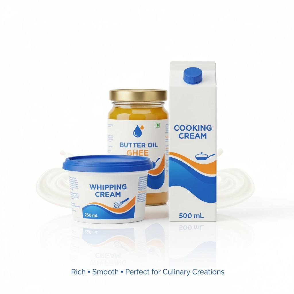 Whipping Cream / Cooking Cream / Butter Oil