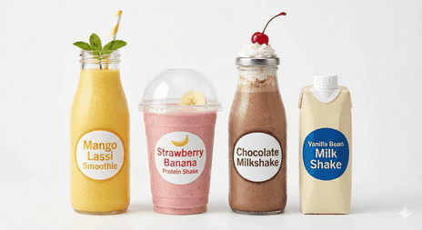 Dairy Smoothies & Milk-Based Shakes